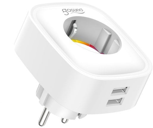 priza inteligenta wifi gosund sp112, 16a, 2x usb, monitorizare consum energie - imagine 5